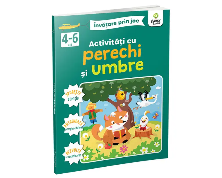 Activitati cu perechi si umbre 4-6 ani