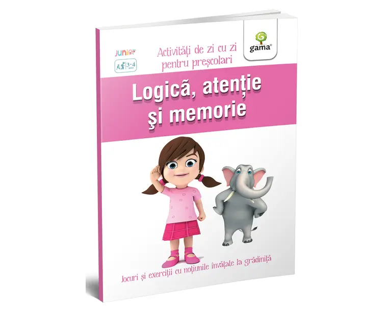 Logica, atentie si memorie 3-4 ani
