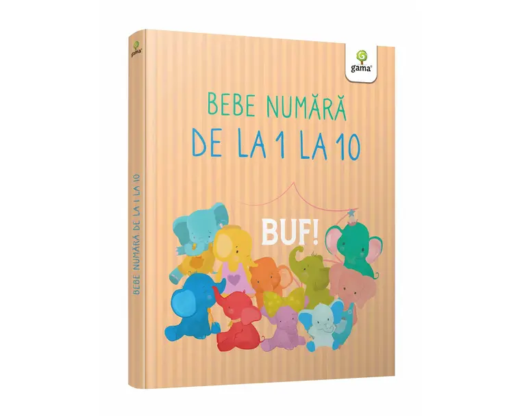 Bebe numara de la 1 la 10