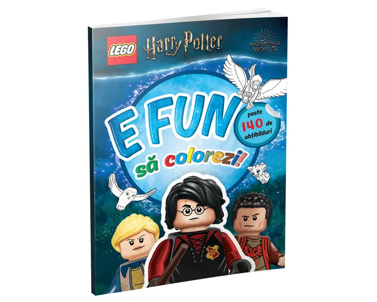 E fun sa colorezi! Harry Potter (carte de colorat cu abtibilduri)