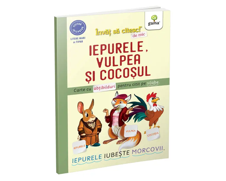 Iepurele, vulpea si cocosul