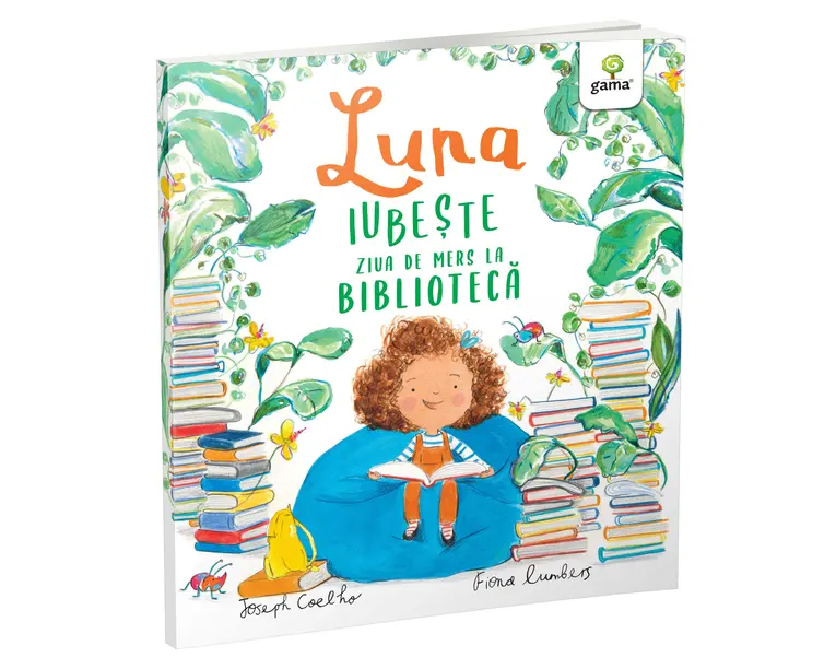 Luna iubeste ziua de mers la biblioteca 