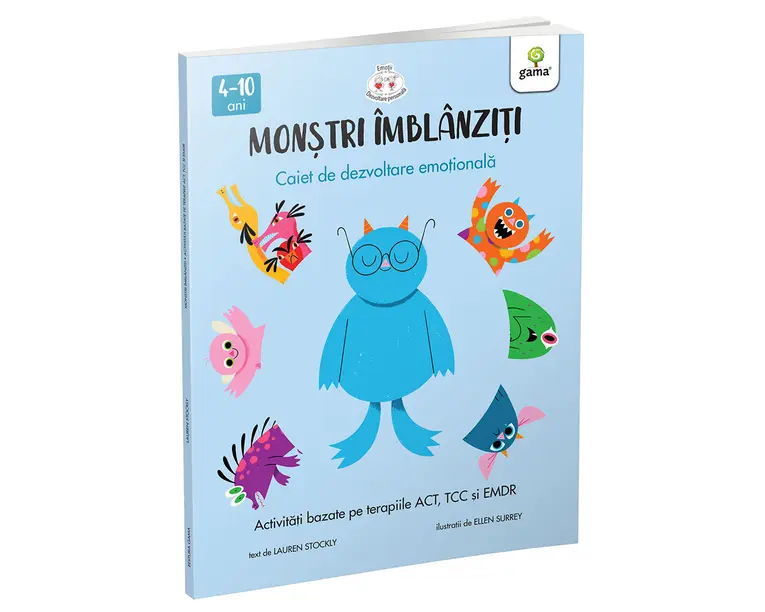 Monstri imblanziti - Activitati bazate pe terapiile ACT, CBT si EMDR