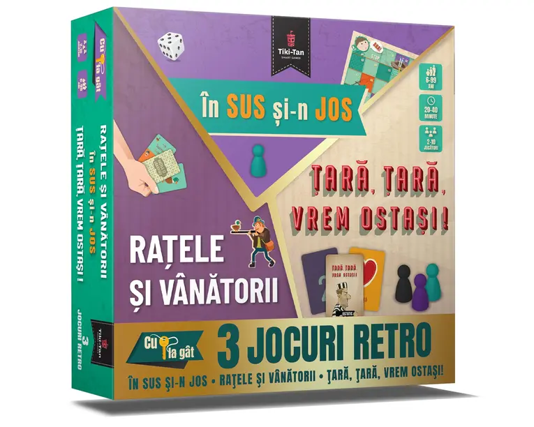RATELE SI VANATORII TARA, TARA, VREM OSTASI! IN SUS SI-N JOS