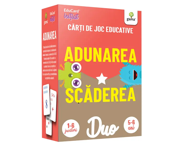 DuoCard - Adunarea Scaderea