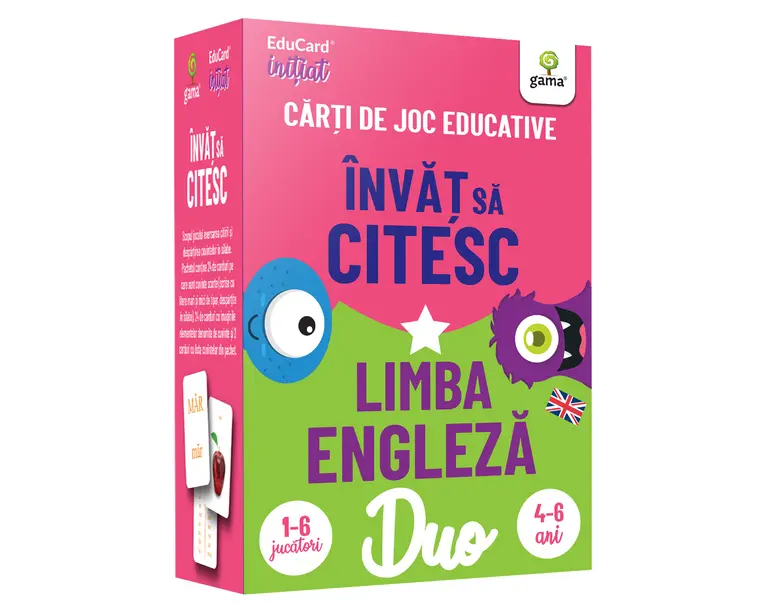 DuoCard - Invat sa citesc Limba engleza