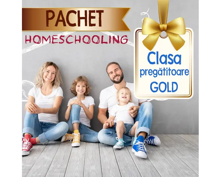 Pachet Homeschooling Clasa Pregatitoare Gold