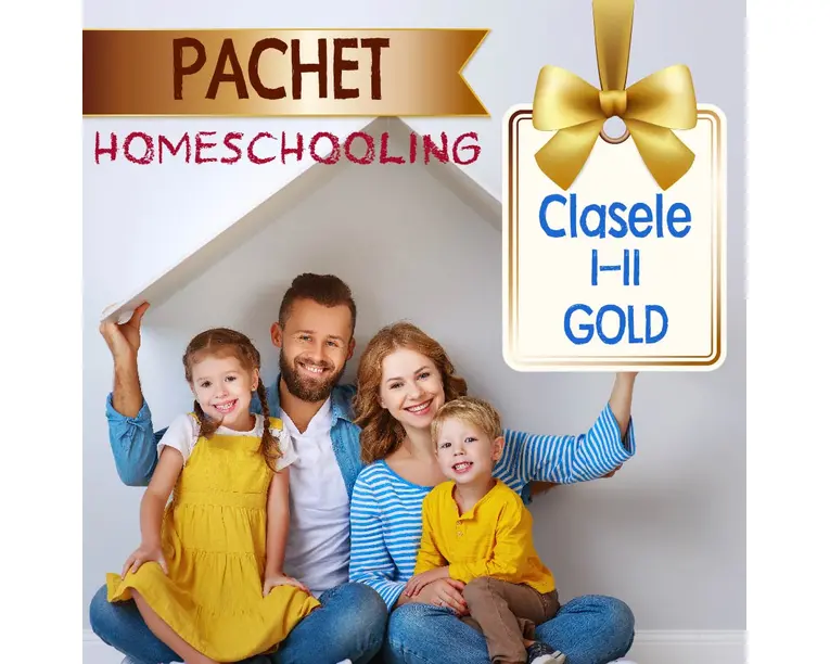 Pachet Homeschooling Clasele I-II Gold