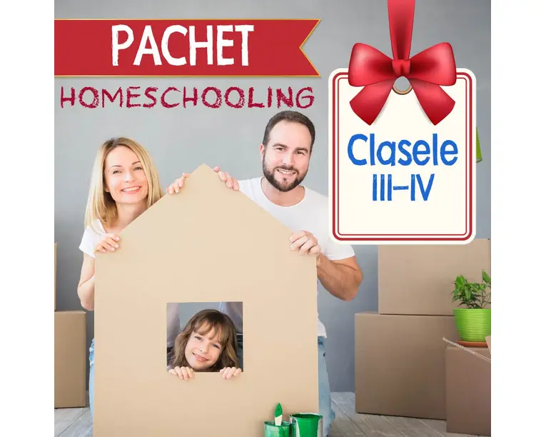 Pachet Homeschooling Clasele III-IV