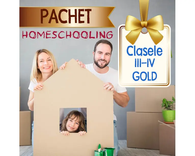 Pachet Homeschooling Clasele III-IV Gold