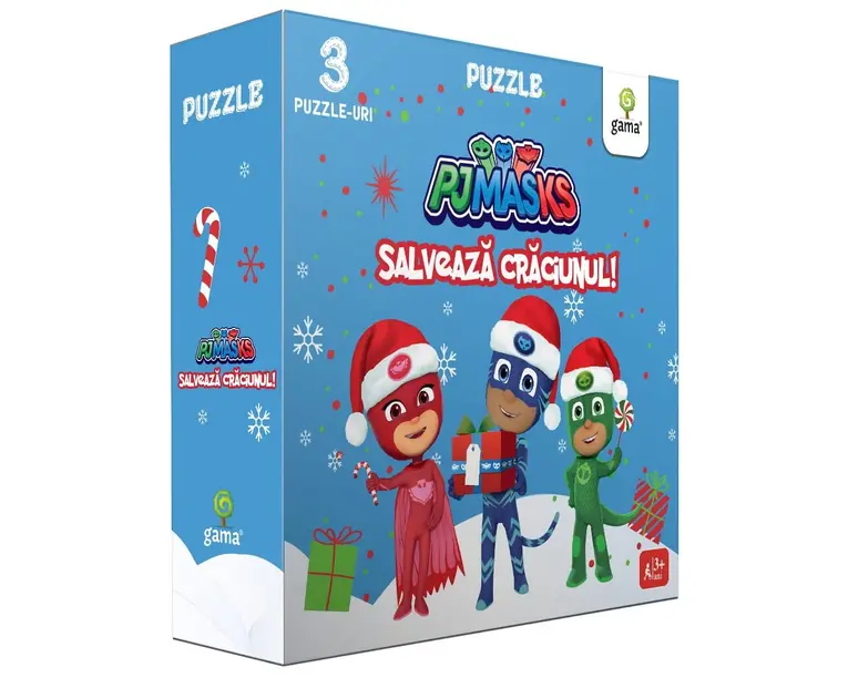 PJ MASKS salveaza Craciunul!