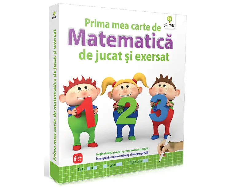 Prima mea carte de matematica de jucat si exersat