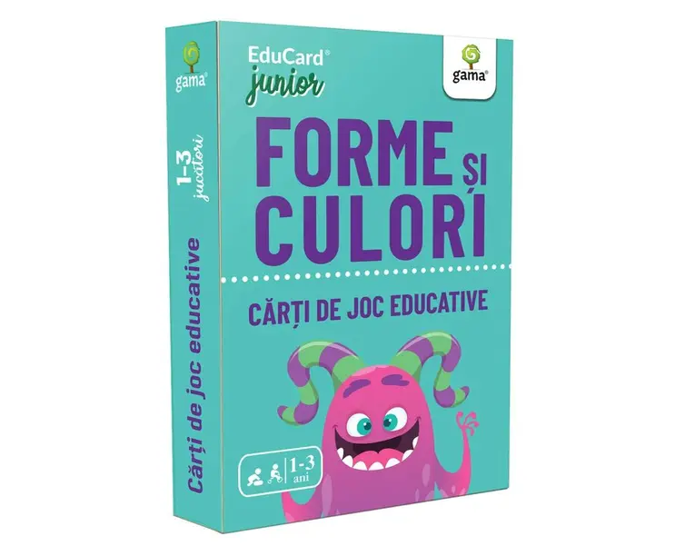 Carti de joc educative. Forme si culori