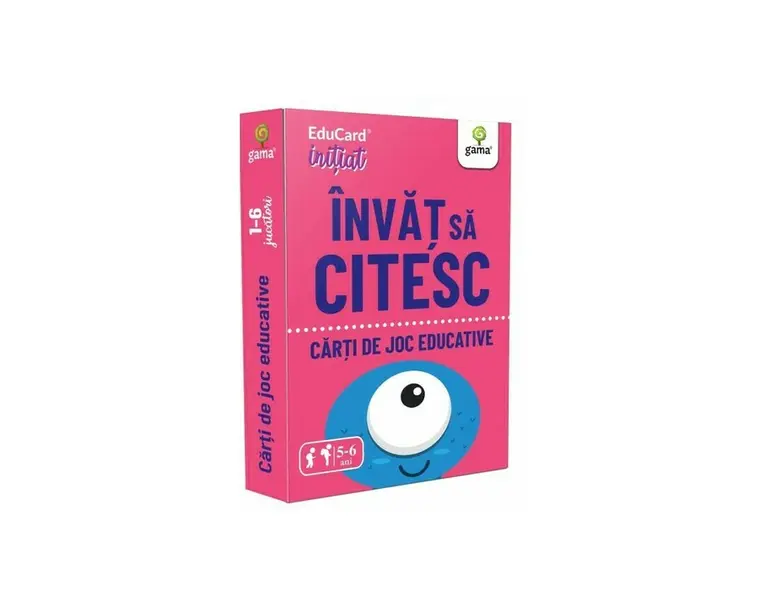 Carti de joc educative. Invat sa citesc