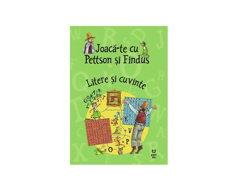 Joaca-te cu Pettson si Findus. Litere si cuvinte