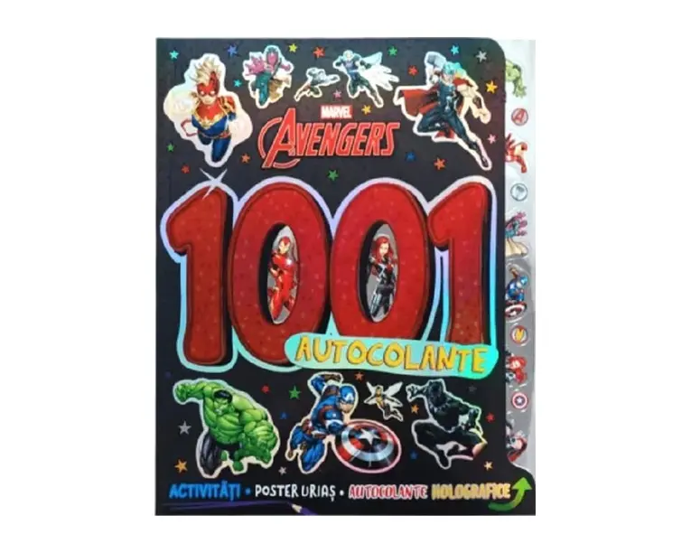 Marvel. Avengers. 1001 autocolante