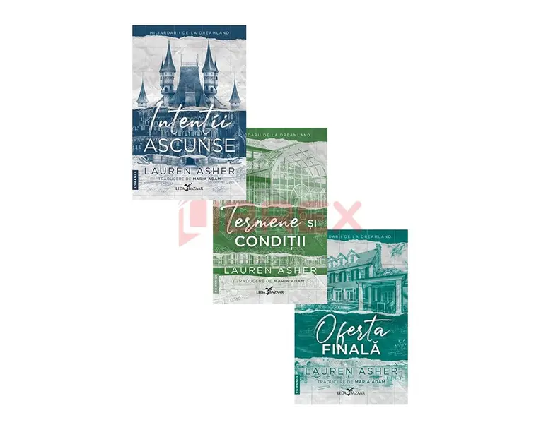 Pachet Seria Miliardarii de la Dreamland. Set 3 volume