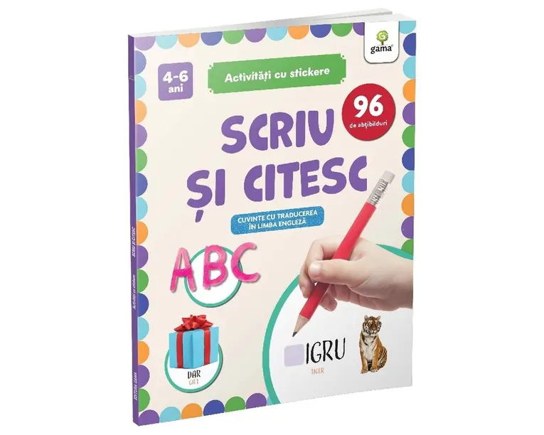Scriu si citesc/ Activitati cu stickere