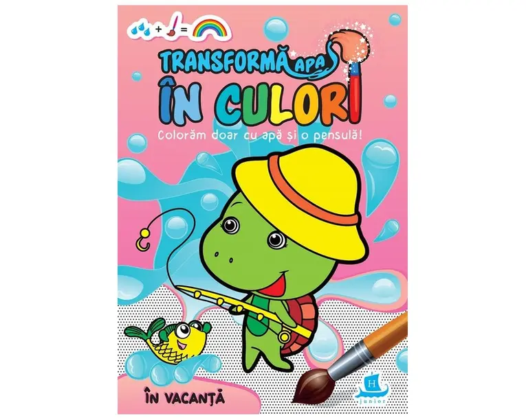 Transforma apa in culori. In vacanta