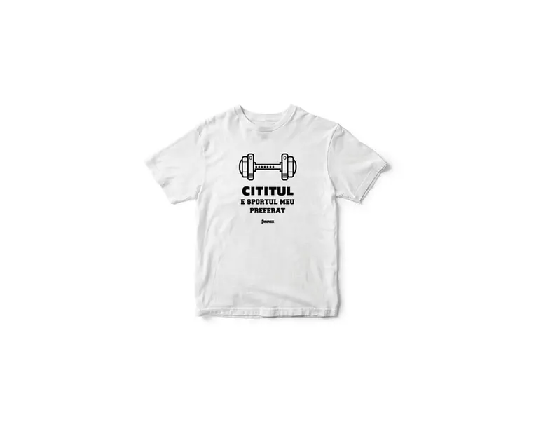 Tricou Cititul e sportul meu preferat