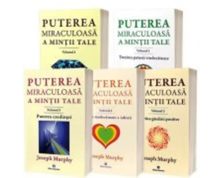 Serie compusa din 5 carti de autor Dr. Joseph Murphy