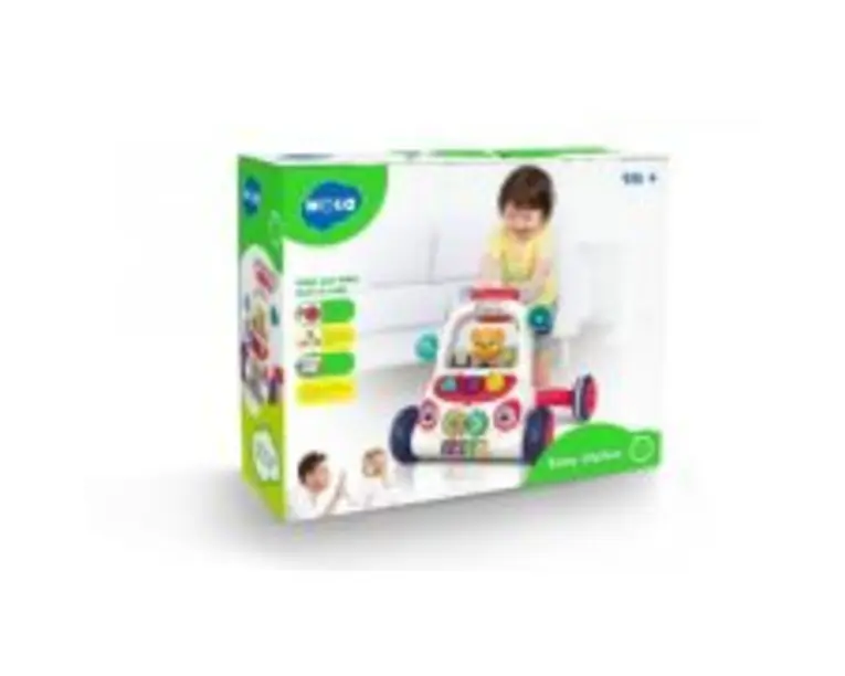 Antemergator multicolor si centru cu activitati interactive, Hola