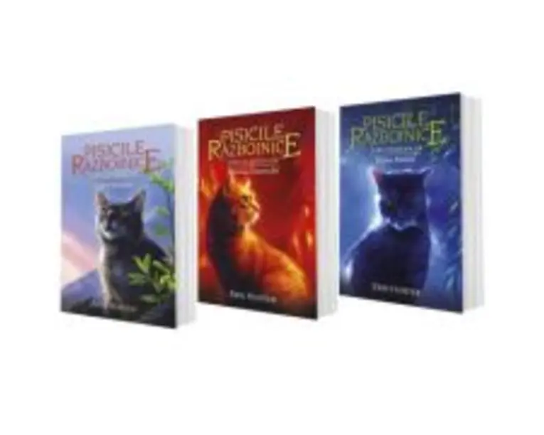 Pachet Pisicile Razboinice. Seria 5. Zorii clanurilor. Calea Soarelui, Cartile 25 - 27 - Erin Hunter