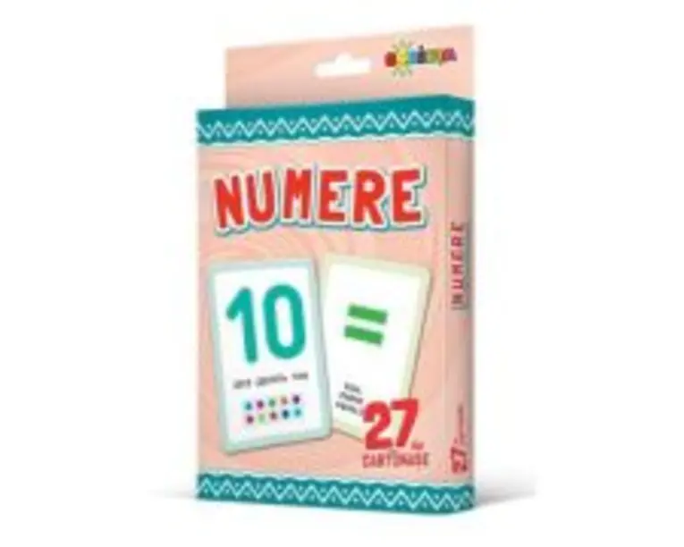 27 de cartonase. Numere