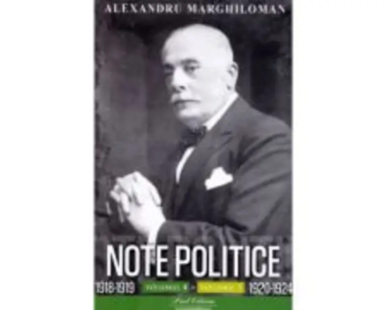 Note politice vol. 4-5. 1920-1924 - Alexandru Marghiloman