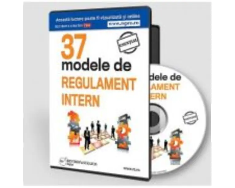 37 modele de Regulament Intern