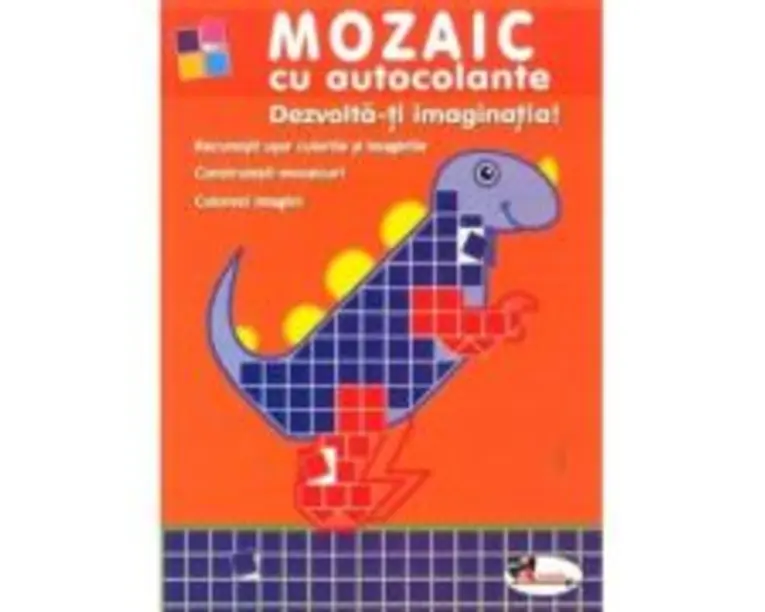 Mozaic cu autocolante - Dezvolta-ti imaginatia