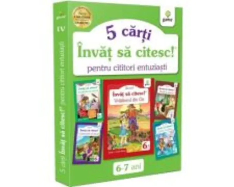 Invat sa citesc! Pachet pentru cititori entuziasti 4