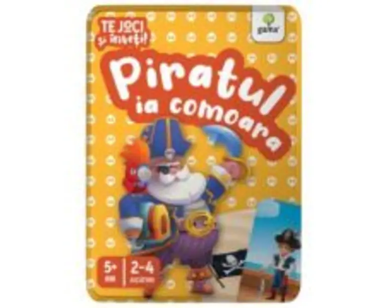 Piratul la comoara. Te joci si inveti