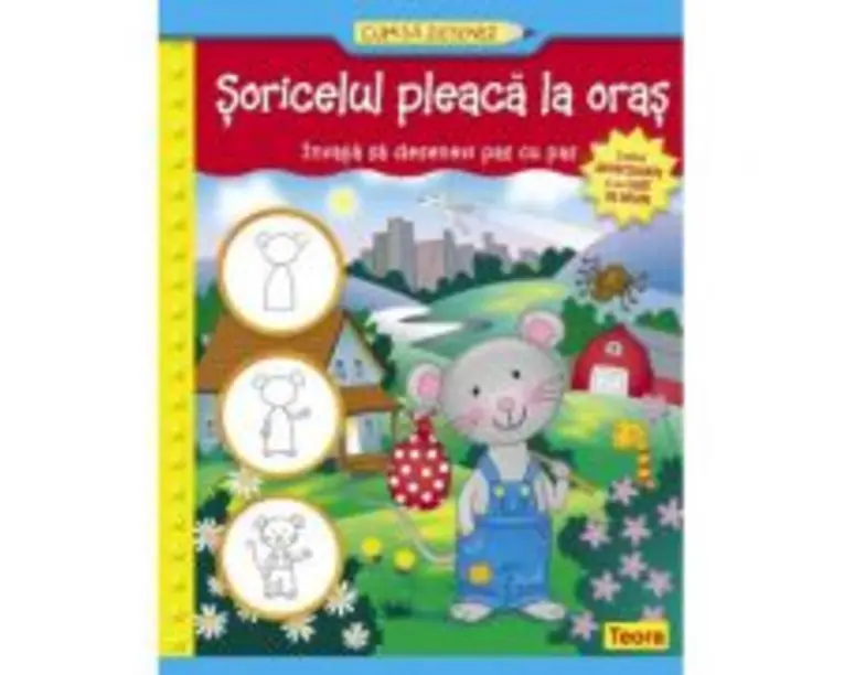 Soricelul pleaca la oras. Cum sa desenez