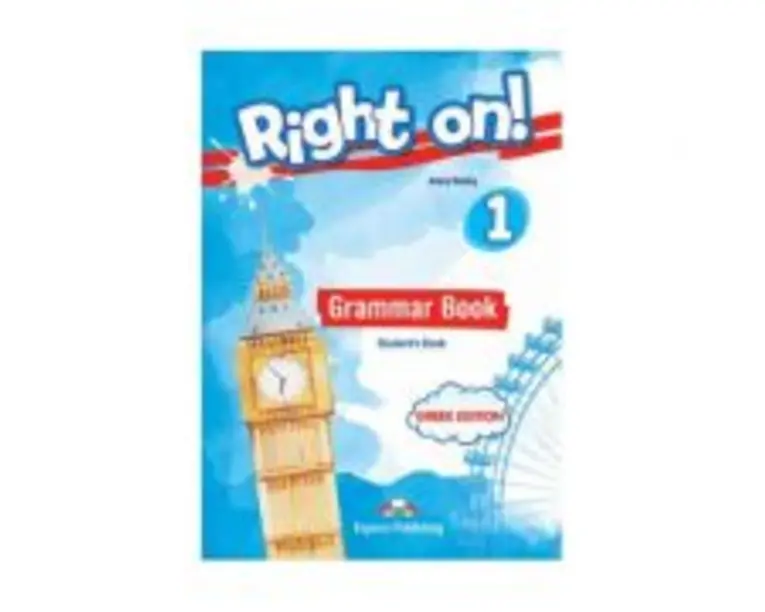 Curs engleza Right on! 1 Grammar Book Student's Book cu Digibook App - Jenny Dooley