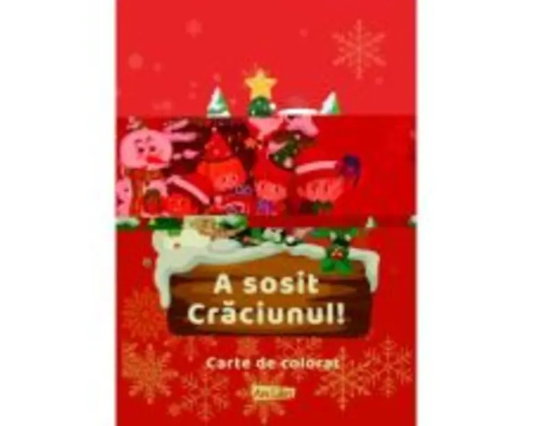 A sosit Craciunul! Carte de colorat