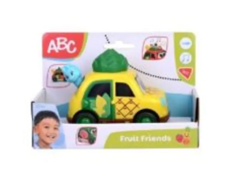 ABC Fruit friends Masinuta ananas 12 cm