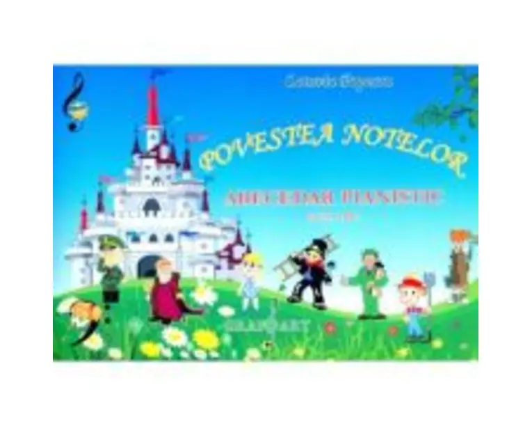 Povestea notelor. Abecedar pianistic - Octavia Popescu