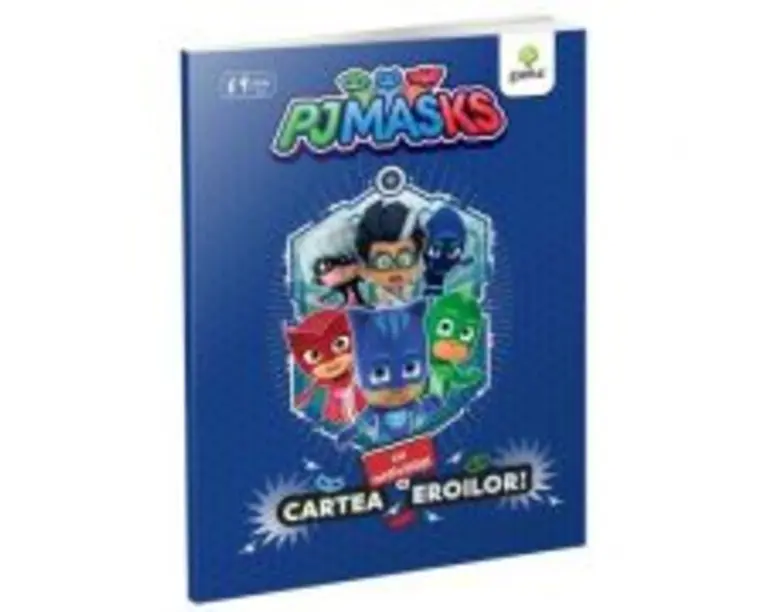 Acrivitati cu PJ Masks - Cartea cu activitati a eroilor