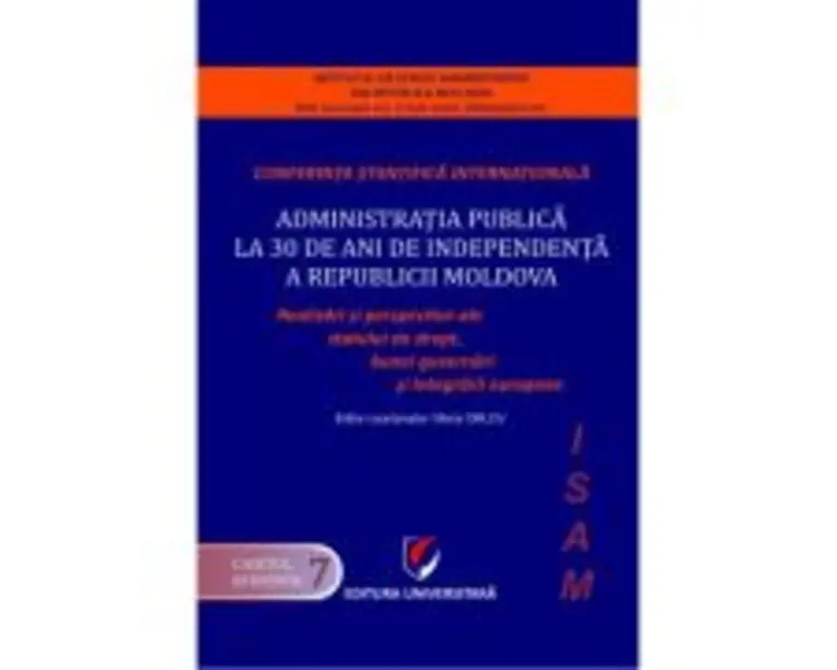 Administratia publica la 30 de ani de independenta a Republicii Moldova - Maria Orlov