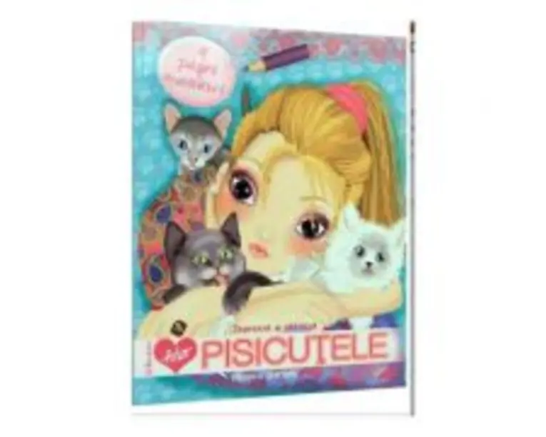 Ador Pisicutele. Deseneaza si coloreaza - Eleonora Barsotti
