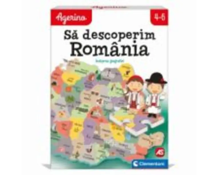 Joc educativ Sa descoperim Romania 104 piese