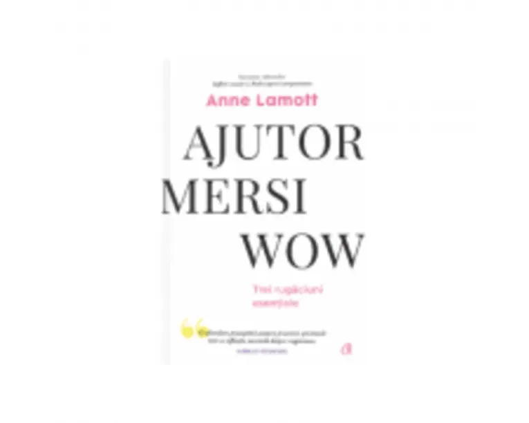 Ajutor! Mersi! Wow! Trei rugaciuni esentiale - Anne Lamott