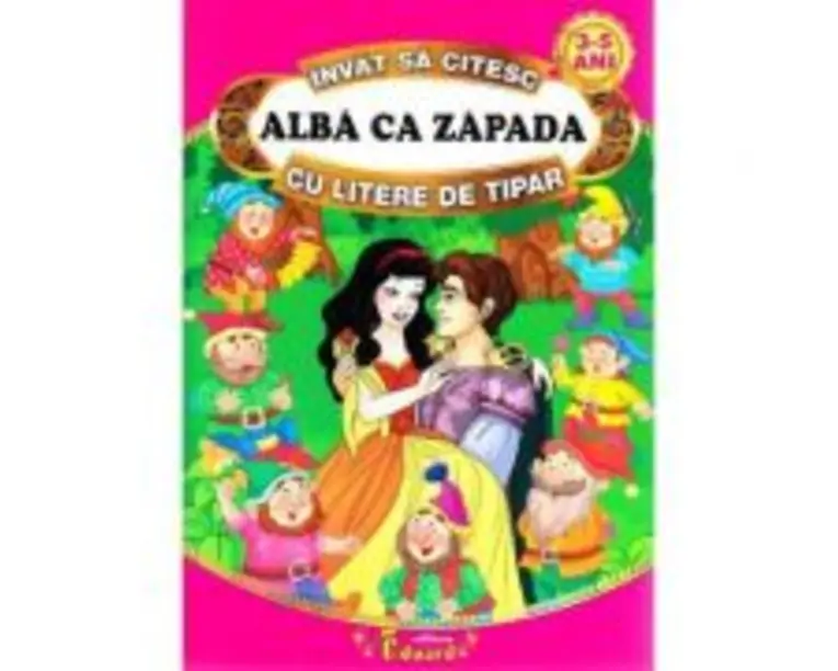 Sa citim ALBA CA ZAPADA cu litere de tipar - Fratii Grimm