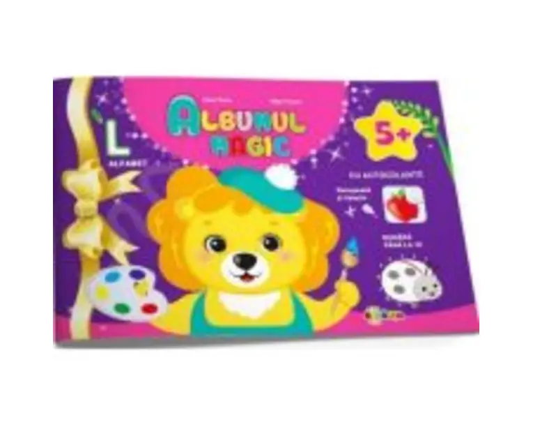 Albumul magic 5+, cu autocolante