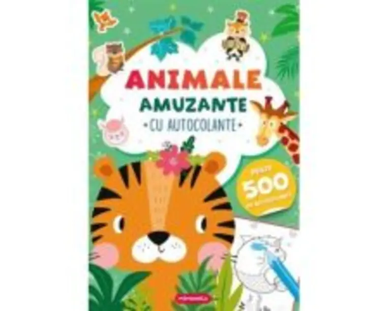 Animale amuzante. Cu autocolante