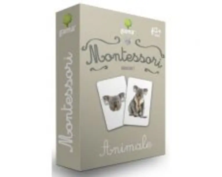 Animale. Carti de joc Montessori