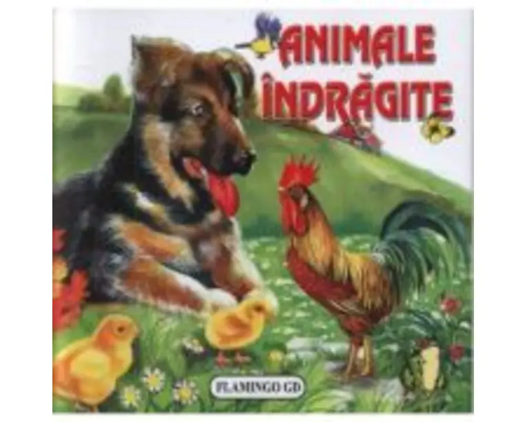 Animale indragite - pliant cartonat