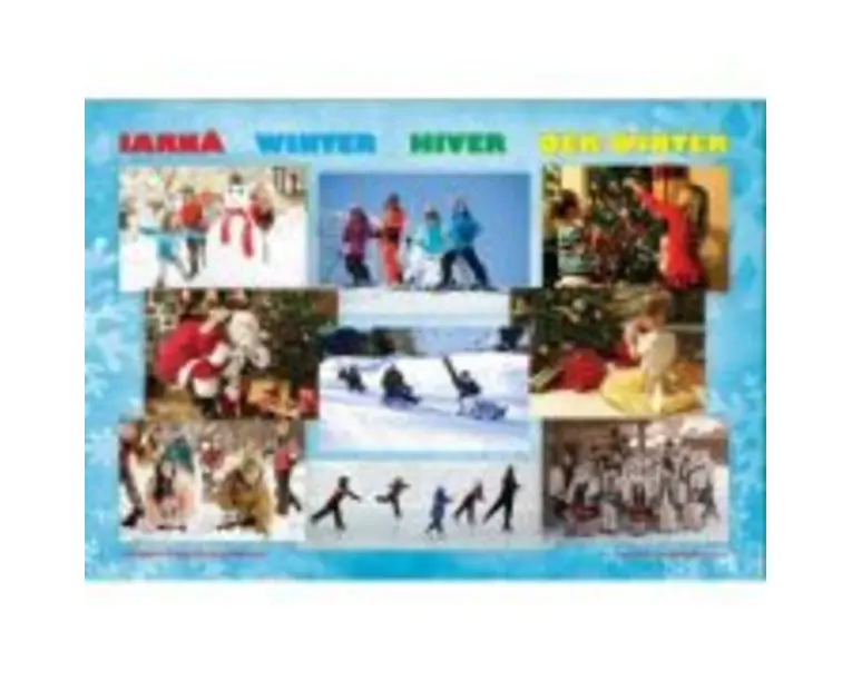 Anotimpurile - Set 4 planse