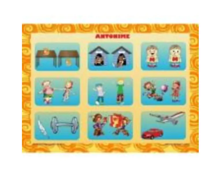 Antonime - Set 3 planse